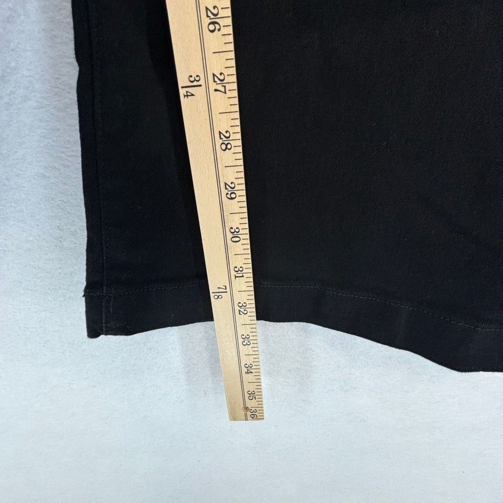 Abercrombie & Fitch The Flare Ultra High Rise Black Jeans Women's 32 / 14 R - Picture 11 of 13